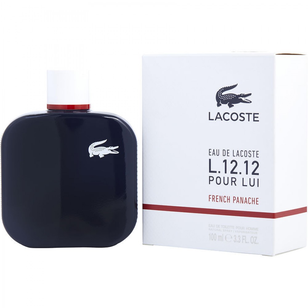 LACOSTE EAU DE LACOSTE L.12.12 POUR LUI FRENCH PANACHE by Lacoste (MEN) - EDT SPRAY 3.3 OZ