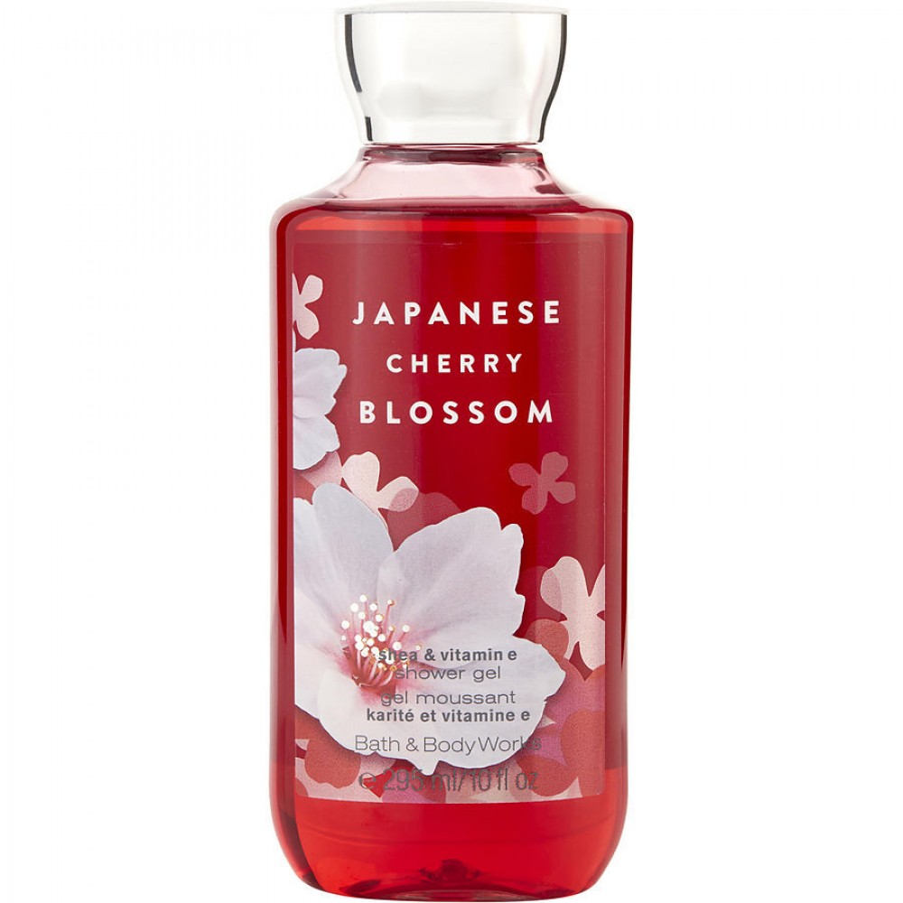 BATH & BODY WORKS by Bath & Body Works (WOMEN) - JAPANESE CHERRY BLOSSOM SHOWER GEL 10 OZ