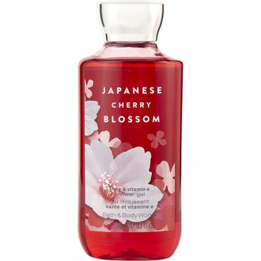 BATH & BODY WORKS by Bath & Body Works (WOMEN) - JAPANESE CHERRY BLOSSOM SHOWER GEL 10 OZ