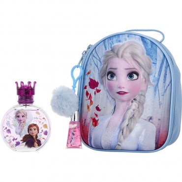 FROZEN 2 DISNEY by Disney (WOMEN) - EDT SPRAY 3.4 OZ & LIPGLOSS & CASE