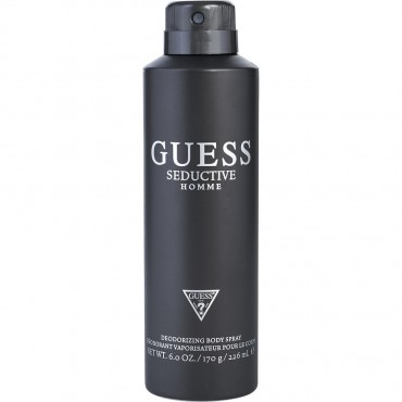 GUESS SEDUCTIVE HOMME by Guess (MEN) - BODY SPRAY 6 OZ