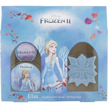 FROZEN 2 DISNEY ELSA by Disney (WOMEN) - EDT SPRAY 1.7 OZ & SOAP 1.7 OZ