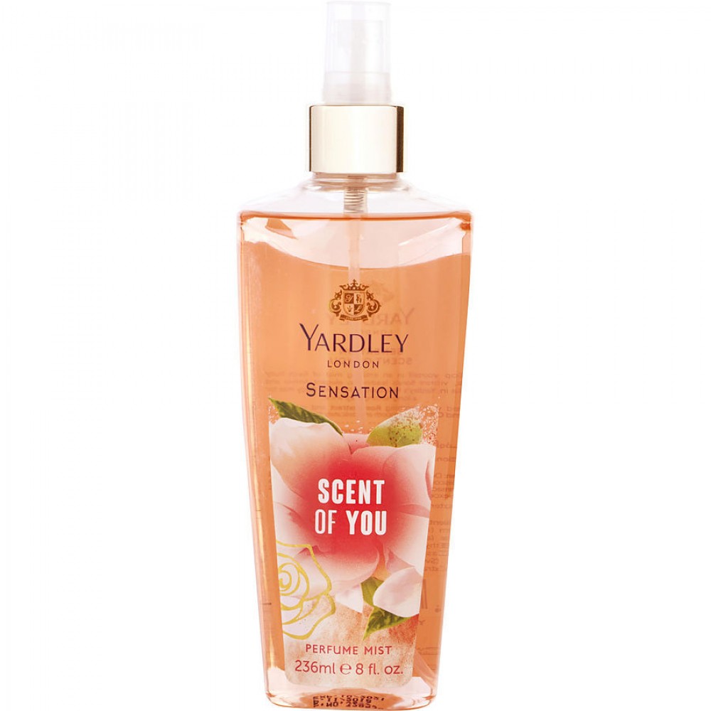 YARDLEY SENSATION SCENT OF YOU by Yardley (WOMEN) - FRAGRANCE MIST 8 OZ