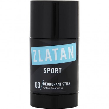 ZLATAN IBRAHIMOVIC SPORT by Zlatan Ibrahimovic Parfums (MEN) - DEODORANT STICK 2.5 OZ