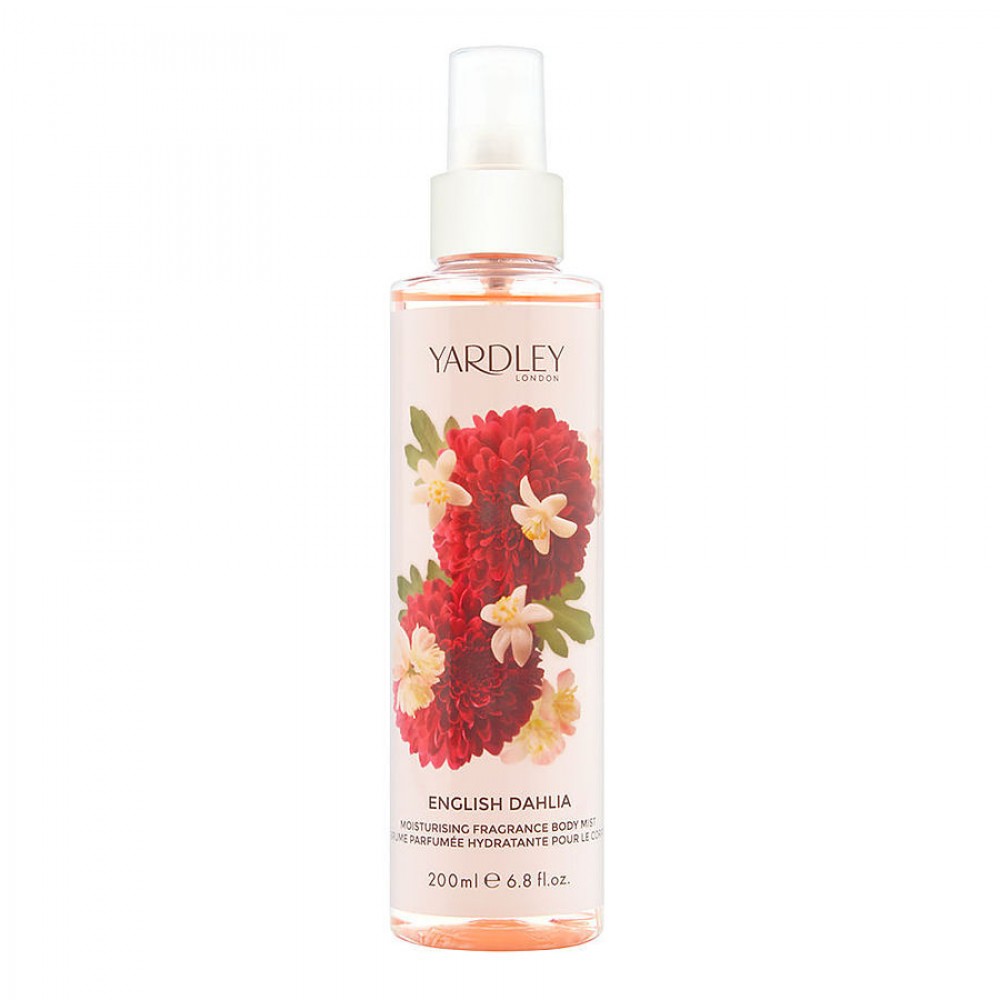 YARDLEY ENGLISH DAHLIA FRAGRANCE by Yardley (WOMEN) - BODY MIST 6.8 OZ