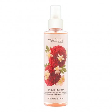 YARDLEY ENGLISH DAHLIA FRAGRANCE by Yardley (WOMEN) - BODY MIST 6.8 OZ