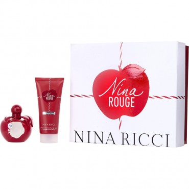 NINA ROUGE by Nina Ricci (WOMEN) - EDT SPRAY 2.7 OZ & BODY LOTION 3.4 OZ