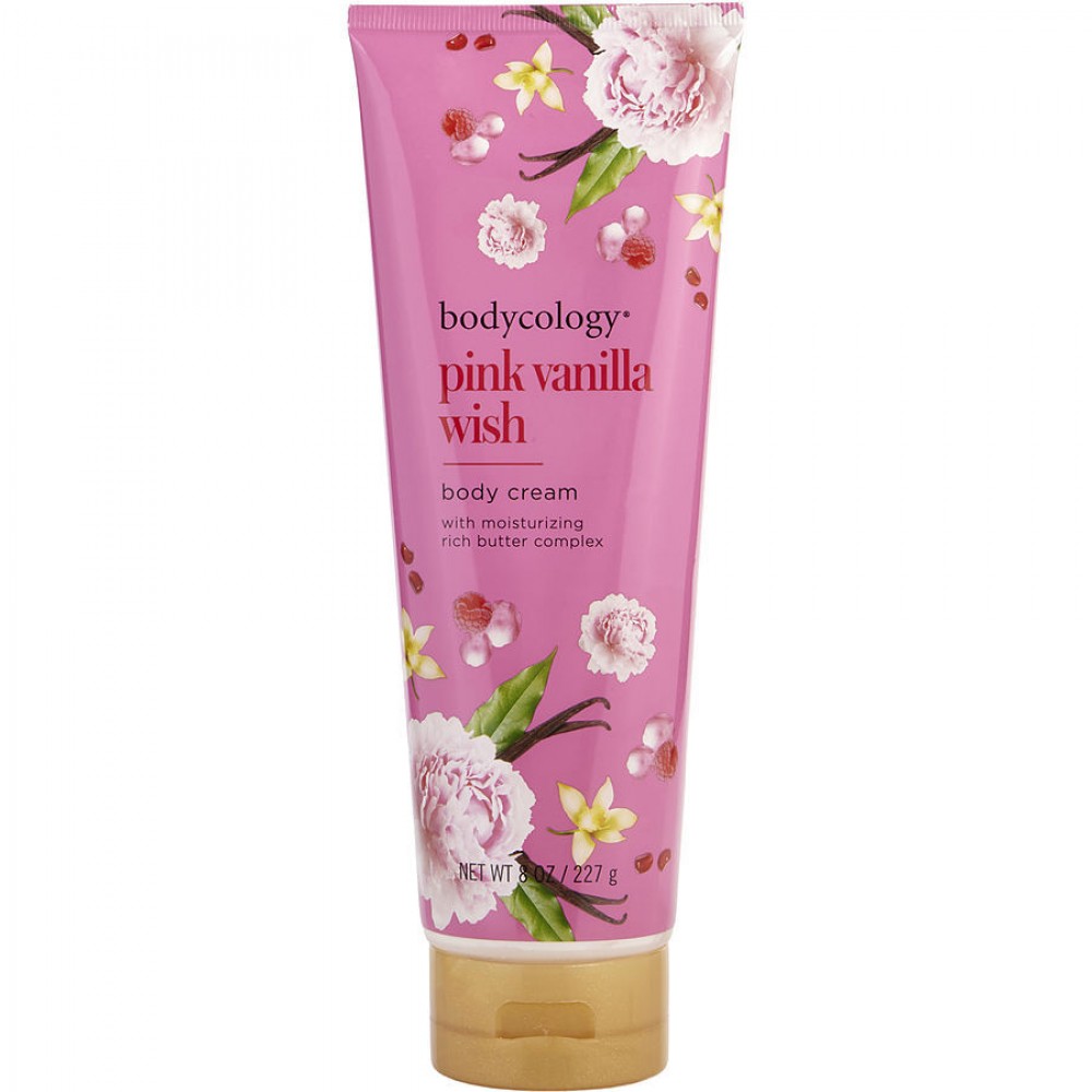 BODYCOLOGY PINK VANILLA WISH by Bodycology (WOMEN) - BODY CREAM 8 OZ