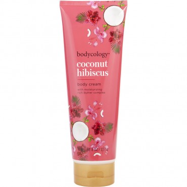 BODYCOLOGY COCONUT HIBISCUS by Bodycology (WOMEN) - BODY CREAM 8 OZ