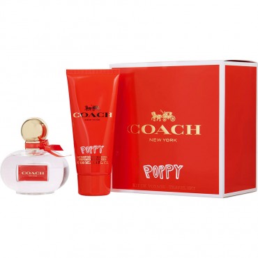 COACH POPPY by Coach (WOMEN) - EAU DE PARFUM SPRAY 3.4 OZ & BODY LOTION 3.4 OZ