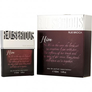 RUE BROCA R U SERIOUS by Rue Broca (MEN) - EAU DE PARFUM SPRAY 3.4 OZ