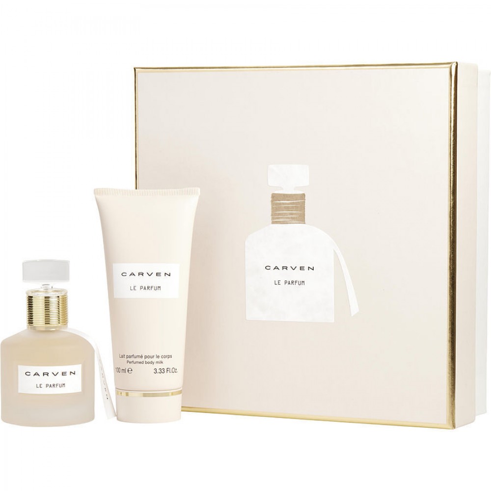 CARVEN LE PARFUM by Carven (WOMEN) - EAU DE PARFUM SPRAY 1.7 OZ & BODY MILK 3.3 OZ