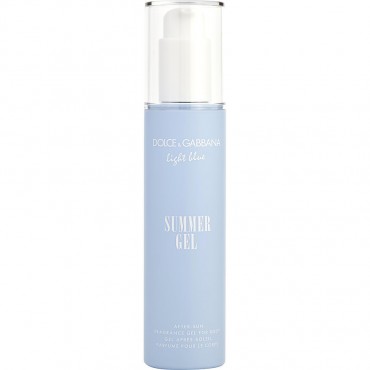 D & G LIGHT BLUE by Dolce & Gabbana (WOMEN) - SUMMER GEL AFTER SUN 5 OZ