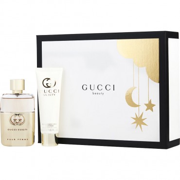 GUCCI GUILTY POUR FEMME by Gucci (WOMEN) - EAU DE PARFUM SPRAY 1.6 OZ & BODY LOTION 1.6 OZ