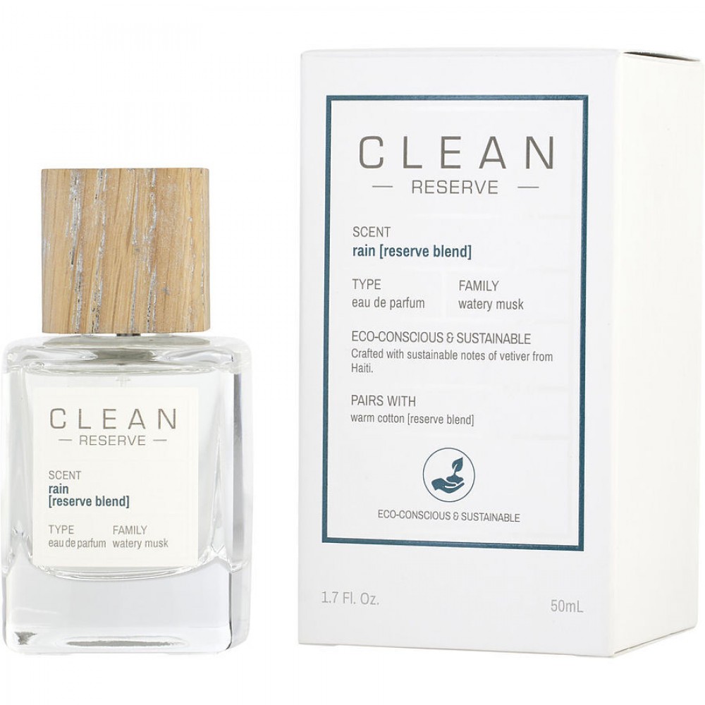 CLEAN RESERVE RAIN by Clean (UNISEX) - EAU DE PARFUM SPRAY 1.7 OZ