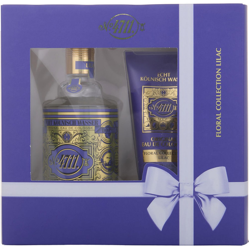 4711 FLORAL COLLECTION LILAC by 4711 (UNISEX) - EAU DE COLOGNE SPRAY 3.4 OZ & SHOWER GEL 1.7 OZ