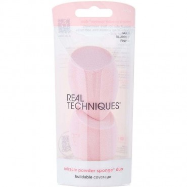 Real Techniques by Real Techniques (WOMEN) - Miracle Powder Sponge Duo ---