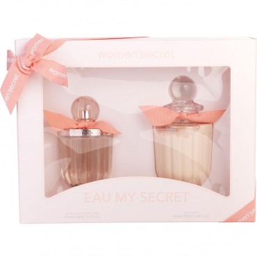 WOMEN'SECRET EAU MY SECRET by Women' Secret (WOMEN) - EDT SPRAY 3.4 OZ & BODY LOTION 6.7 OZ