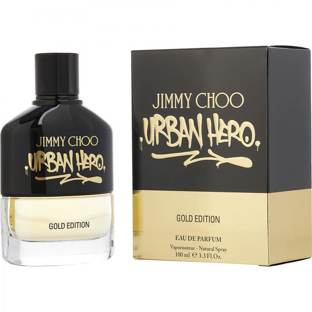 JIMMY CHOO URBAN HERO GOLD EDITION by Jimmy Choo (MEN) - EAU DE PARFUM SPRAY 3.3 OZ