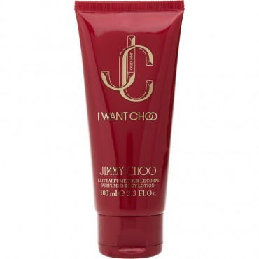 JIMMY CHOO I WANT CHOO by Jimmy Choo (WOMEN) - BODY LOTION 3.4 OZ