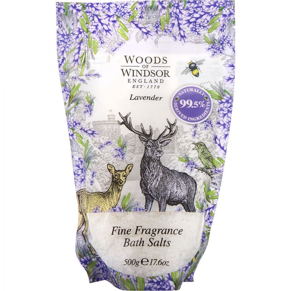 WOODS OF WINDSOR LAVENDER by Woods of Windsor (WOMEN) - BATH SALTS 16.8 OZ