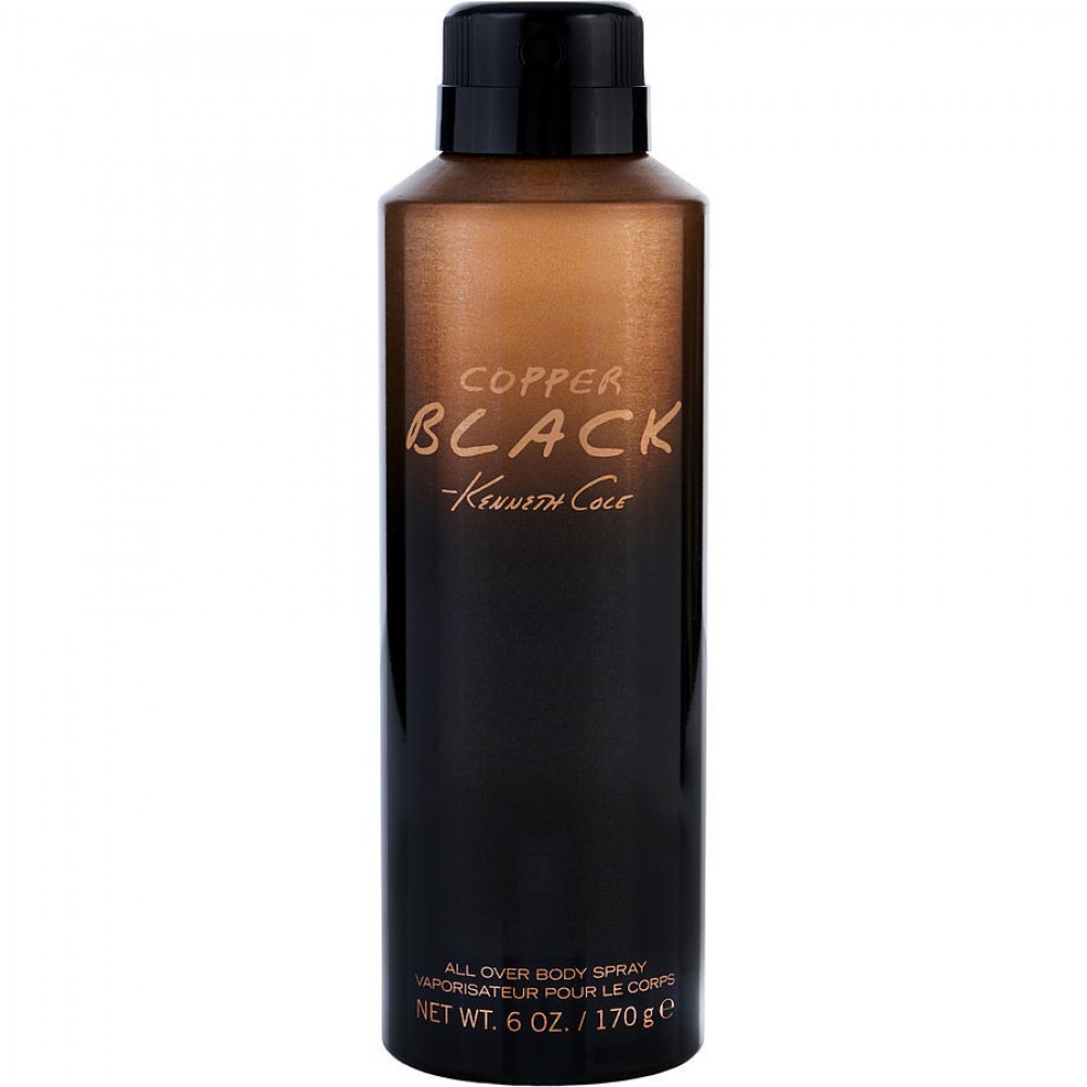 KENNETH COLE COPPER BLACK by Kenneth Cole (MEN) - BODY SPRAY 6 OZ