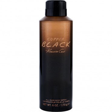 KENNETH COLE COPPER BLACK by Kenneth Cole (MEN) - BODY SPRAY 6 OZ