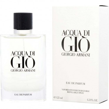 ACQUA DI GIO by Giorgio Armani (MEN) - EAU DE PARFUM SPRAY REFILLABLE 4.2 OZ