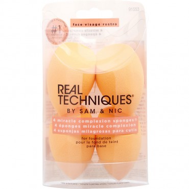 Real Techniques by Real Techniques (WOMEN) - Miracle Complexion Sponge --4pcs