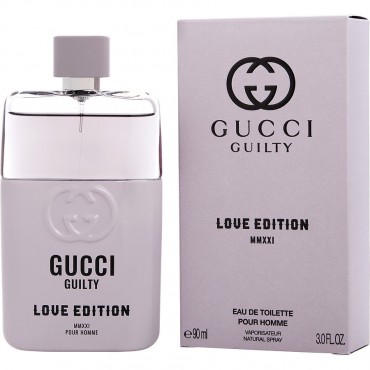 GUCCI GUILTY LOVE EDITION by Gucci (MEN) - EDT SPRAY 3 OZ (MMXXI BOTTLE)