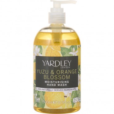 YARDLEY YUZU & ORANGE BLOSSOM by Yardley (UNISEX) - BOTANICAL HAND WASH 16.9 OZ