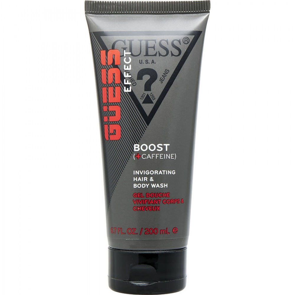 GUESS EFFECT by Guess (MEN) - BOOST+CAFFEINE HAIR AND BODY WASH 6.7 OZ