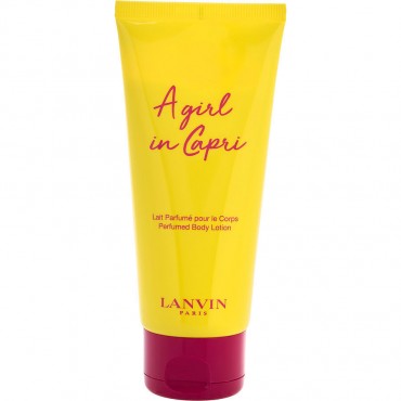 A GIRL IN CAPRI by Lanvin (WOMEN) - BODY LOTION 3.4 OZ