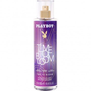 PLAYBOY TIME TO BLOOM by Playboy (WOMEN) - FRAGRANCE MIST 8.4 OZ