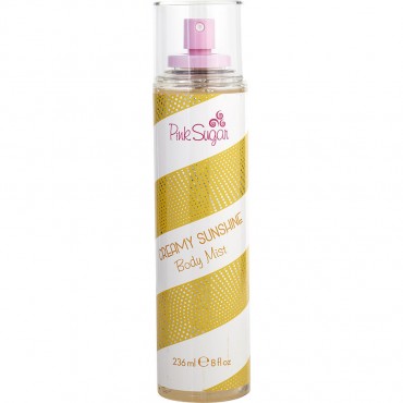 PINK SUGAR CREAMY SUNSHINE by Aquolina (WOMEN) - BODY MIST 8 OZ