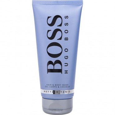 BOSS BOTTLED TONIC by Hugo Boss (MEN) - HAIR & BODY WASH 6.7 OZ