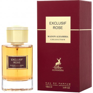 MAISON ALHAMBRA EXCLUSIF ROSE by Maison Alhambra (WOMEN) - EAU DE PARFUM SPRAY 3.4 OZ