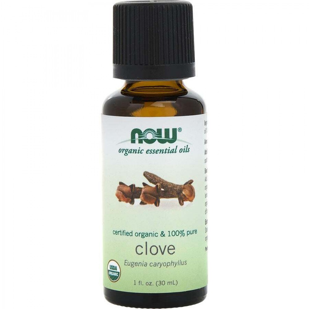 ESSENTIAL OILS NOW by NOW Essential Oils (UNISEX) - CLOVE OIL 100% ORGANIC 1 OZ