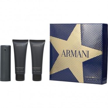 EMPORIO ARMANI by Giorgio Armani (MEN) - EDT SPRAY 1.7 OZ & 2 X SHOWER GEL 2.5 OZ