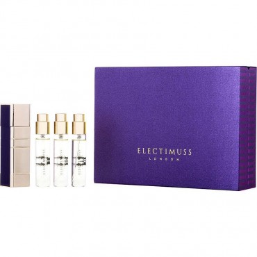 ELECTIMUSS IMPERIUM by Electimuss (UNISEX) - PURE PARFUM TRAVEL SPRAY 0.34 OZ X3 & ATOMIZER