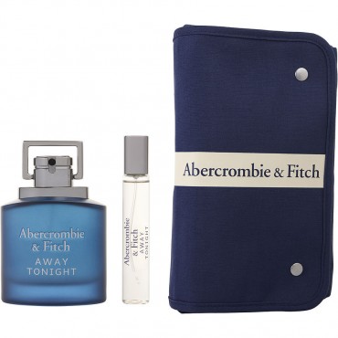 ABERCROMBIE & FITCH AWAY TONIGHT by Abercrombie & Fitch (MEN) - EDT SPRAY 3.4 OZ & EDT SPRAY 0.5 OZ & BAG