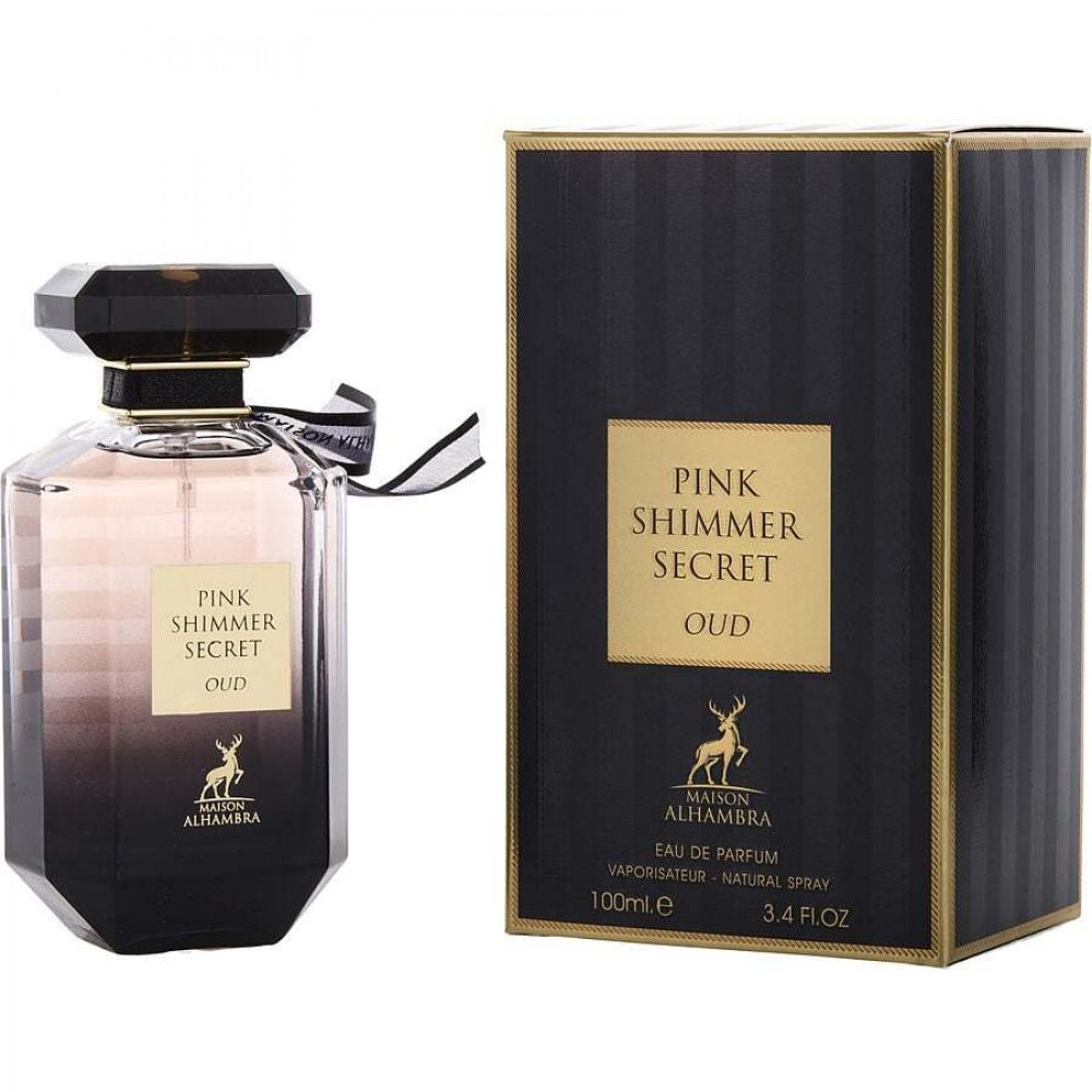 MAISON ALHAMBRA PINK SHIMMER SECRET OUD by Maison Alhambra (WOMEN) - EAU DE PARFUM SPRAY 3.4 OZ