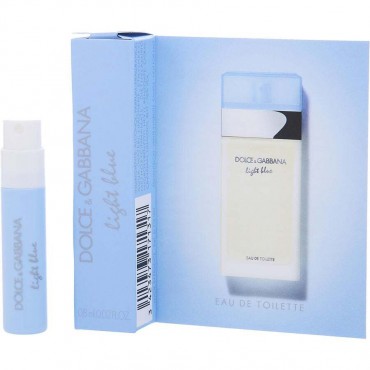 D & G LIGHT BLUE by Dolce & Gabbana (WOMEN) - EDT 0.02 OZ VIAL (PACK OF 12)