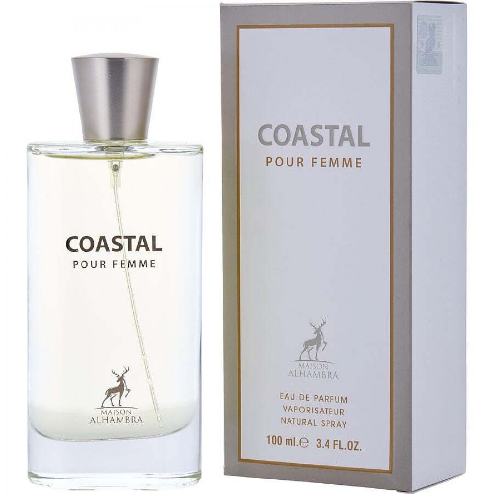 MAISON ALHAMBRA COASTAL POUR FEMME by Maison Alhambra (WOMEN) - EAU DE PARFUM SPRAY 3.4 OZ