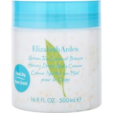 GREEN TEA COCONUT BREEZE by Elizabeth Arden (WOMEN) - HONEY DROPS BODY CREAM 16.9 OZ