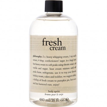 PHILOSOPHY FRESH CREAM by Philosophy (WOMEN) - BODY SPRITZ 16 OZ