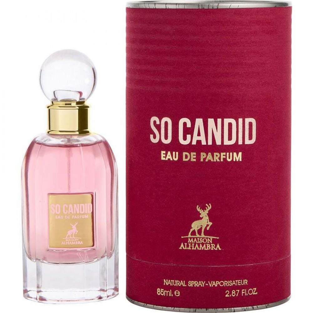 MAISON ALHAMBRA SO CANDID by Maison Alhambra (WOMEN) - EAU DE PARFUM SPRAY 2.8 OZ