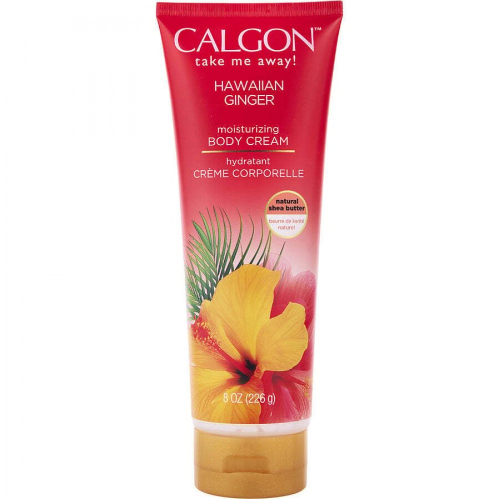 CALGON by Coty (WOMEN) - HAWAIIAN GINGER BODY CREAM 8 OZ