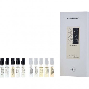 THE HARMONIST VARIETY by The Harmonist (UNISEX) - DISCOVERY SET WITH 10X PARFUM SPRAY VIALS 0.05 OZ