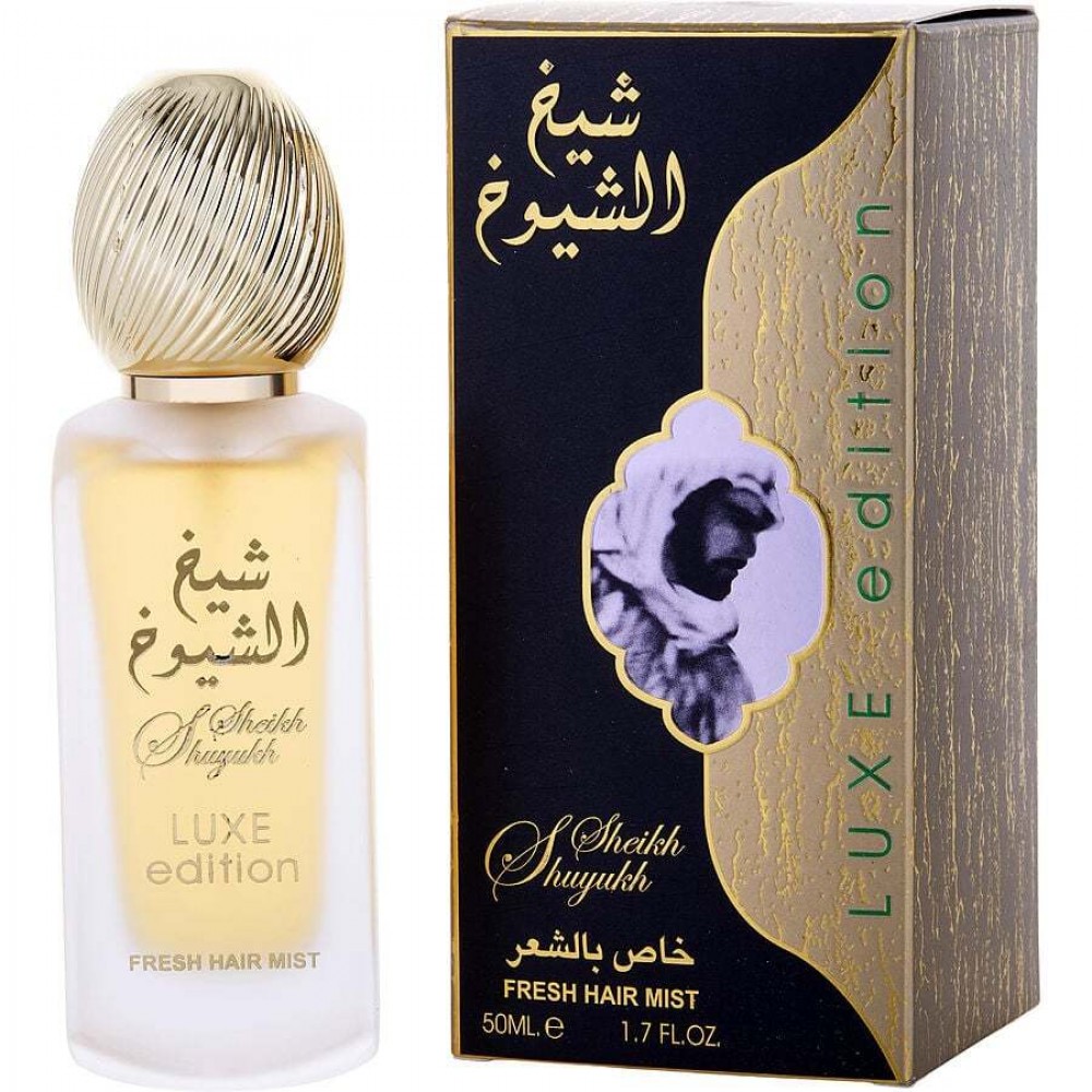 LATTAFA SHEIK AL SHUYUKH by Lattafa (UNISEX) - FRESH HAIR MIST 1.7 OZ (LUXE EDITION)